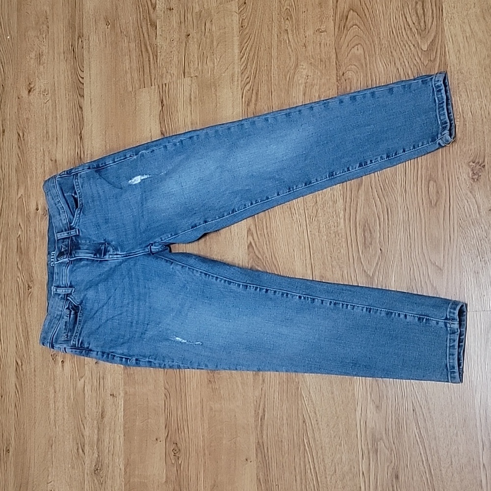 ANA High Rise Skinny Ankle Distressed Jeans Size 4P